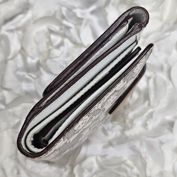 Celine Horse and Carriage Monogram Double Snap Wallet - Picture 6 of 15